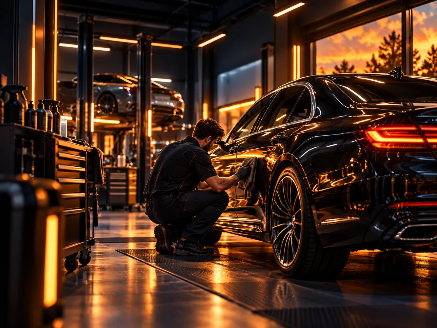 Auto service website design